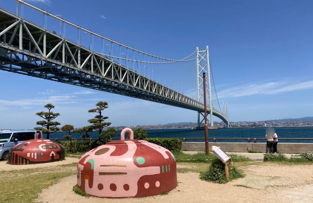 淡路島 明石海峡大橋