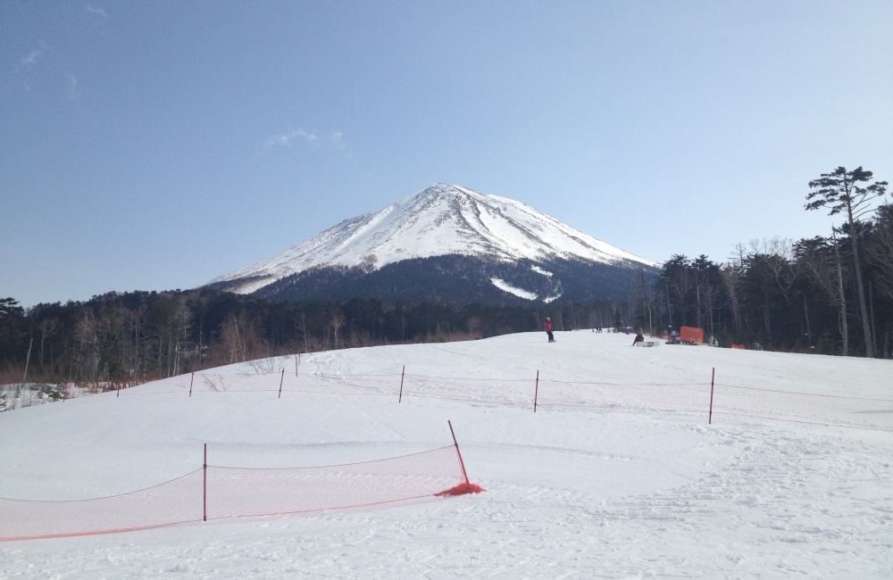 ゴールデンウィークのスキー場