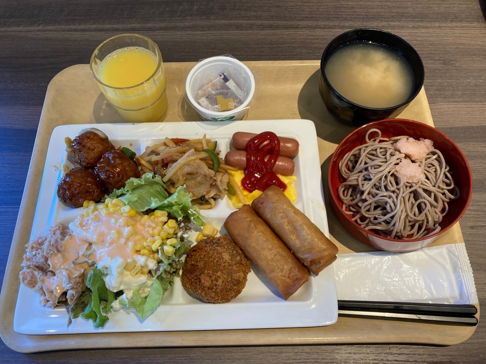 リゾートバイトのまかない（朝食バイキング）